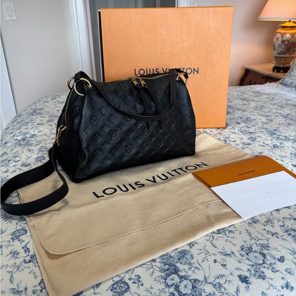 LOUIS VUITTON PONTHIEU PM BLACK HANDBAG - Picture 12 of 12